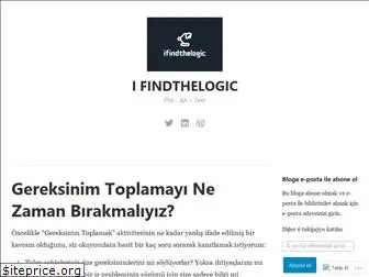 ifindthelogic.wordpress.com