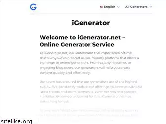 igenerator.net