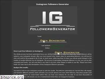 igfollowersgenerator.org