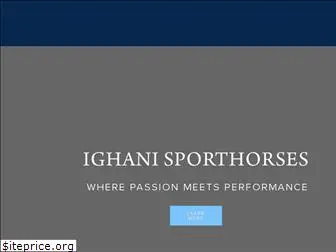 ighanisporthorses.com