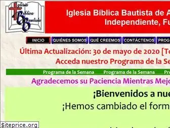 iglesiabiblicabautista.org