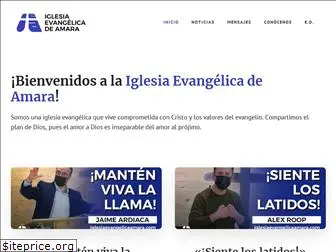 iglesiaevangelicaamara.com