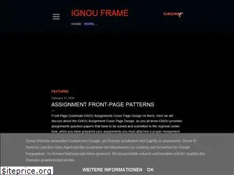 ignouframe.blogspot.com