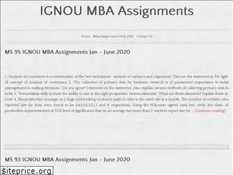 ignoumbaassignments.com