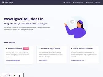 ignousolutions.in