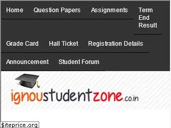 ignoustudentzone.co.in