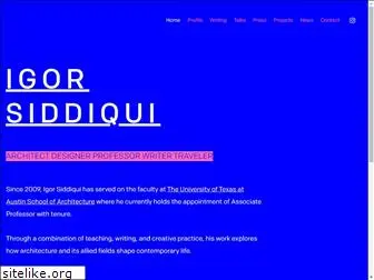 igorsiddiqui.com
