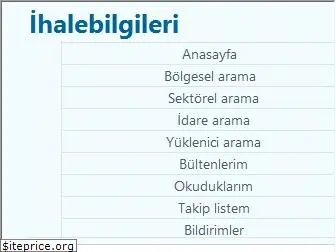 ihalebilgileri.com