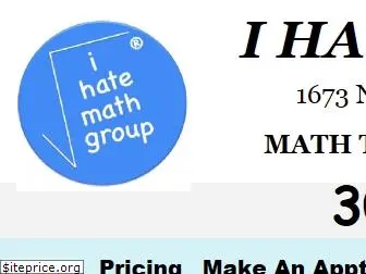 ihatemathgroup.com