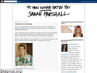 ihatesarahmarshall.com