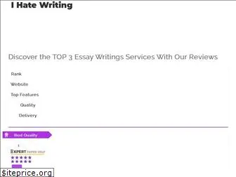 ihatewriting.net