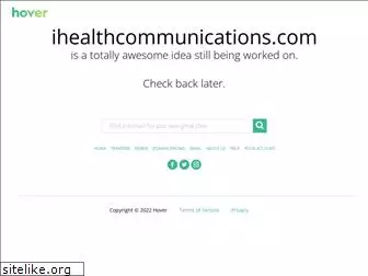 ihealthcommunications.com