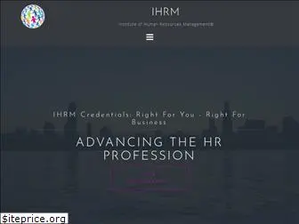 ihrmglobal.org