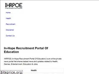 ihrpoe.co.in