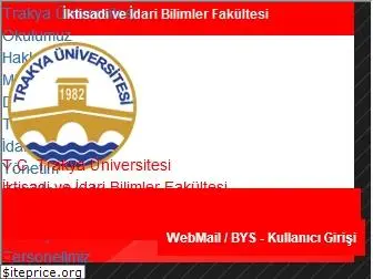 iibf.trakya.edu.tr