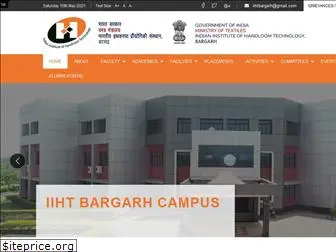 iihtbargarh.org.in