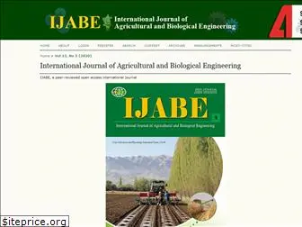 ijabe.org