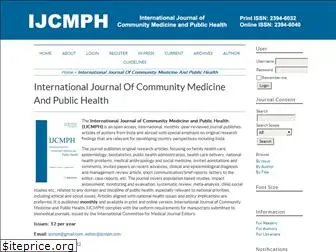 ijcmph.com