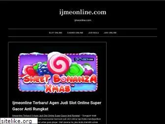 ijmeonline.com