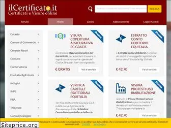 ilcertificato.it