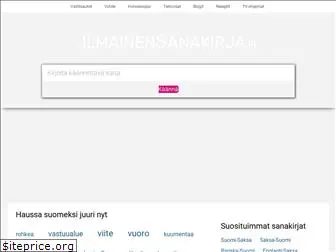 ilmainen-sanakirja.fi