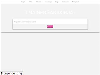 ilmainensanakirja.fi