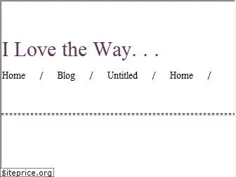 ilovetheway.org