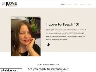 ilovetoteach101.com