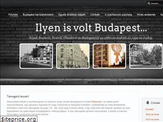 ilyenisvoltbudapest.hu