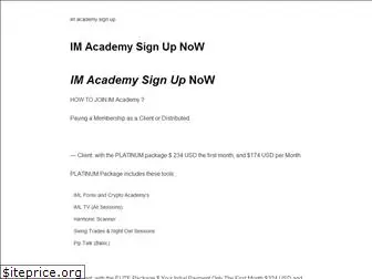 imacademysignup.com