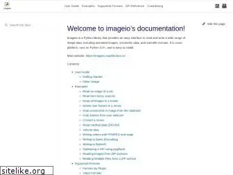 imageio.readthedocs.io