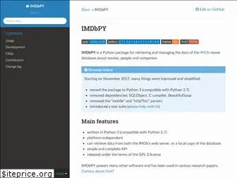 imdbpy.readthedocs.io