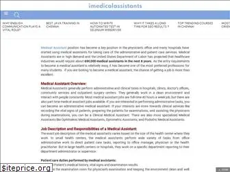 imedicalassistants.com