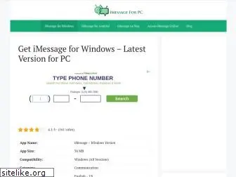 imessageonpcwindows.com