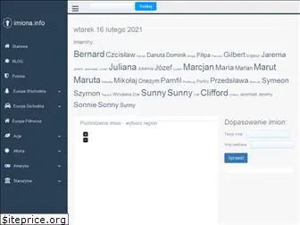 imiona.info