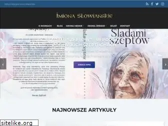 imionaslowianskie.pl