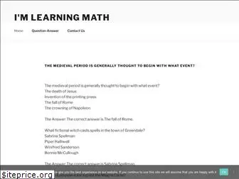 imlearningmath.com