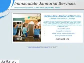 immaculatejanitorialsvcs.net