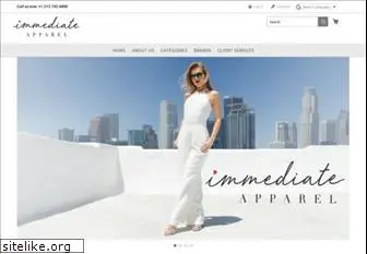 immediateapparel.com