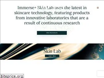 immerseskinlab.com