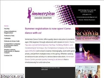 immersiondancecenter.com