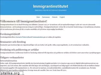 immigrantinstitutet.se