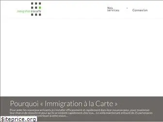 immigrationalacarte.com
