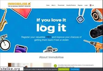 immobilise.com