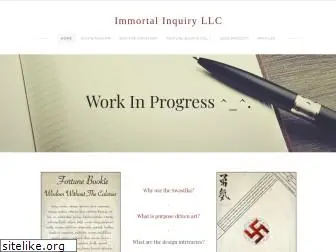 immortalinquiry.com