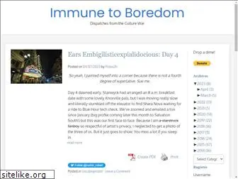 immunetoboredom.com