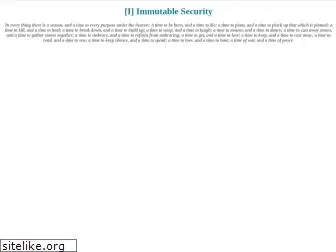 immutablesecurity.com