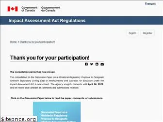 impactassessmentregulations.ca
