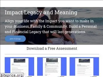 impactlegacyandmeaning.com