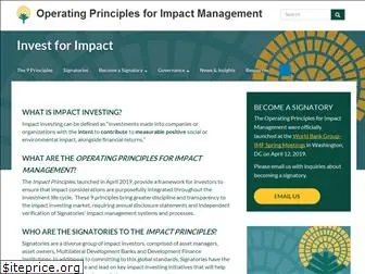 impactprinciples.org